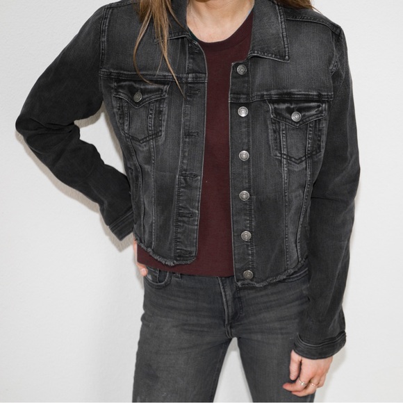 Maurices Black Denim Jacket - Picture 5 of 5